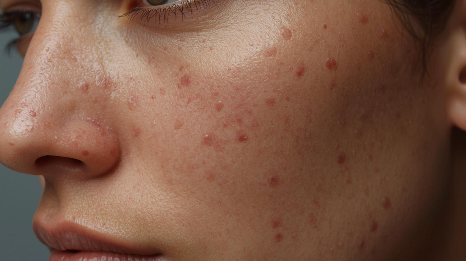 Pelle tendente ad imperfezioni